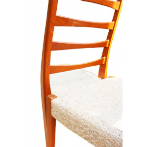 Swedish ladder back dining chairs by Svegards Of Markaryd
