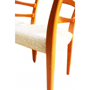 Swedish ladder back dining chairs by Svegards Of Markaryd