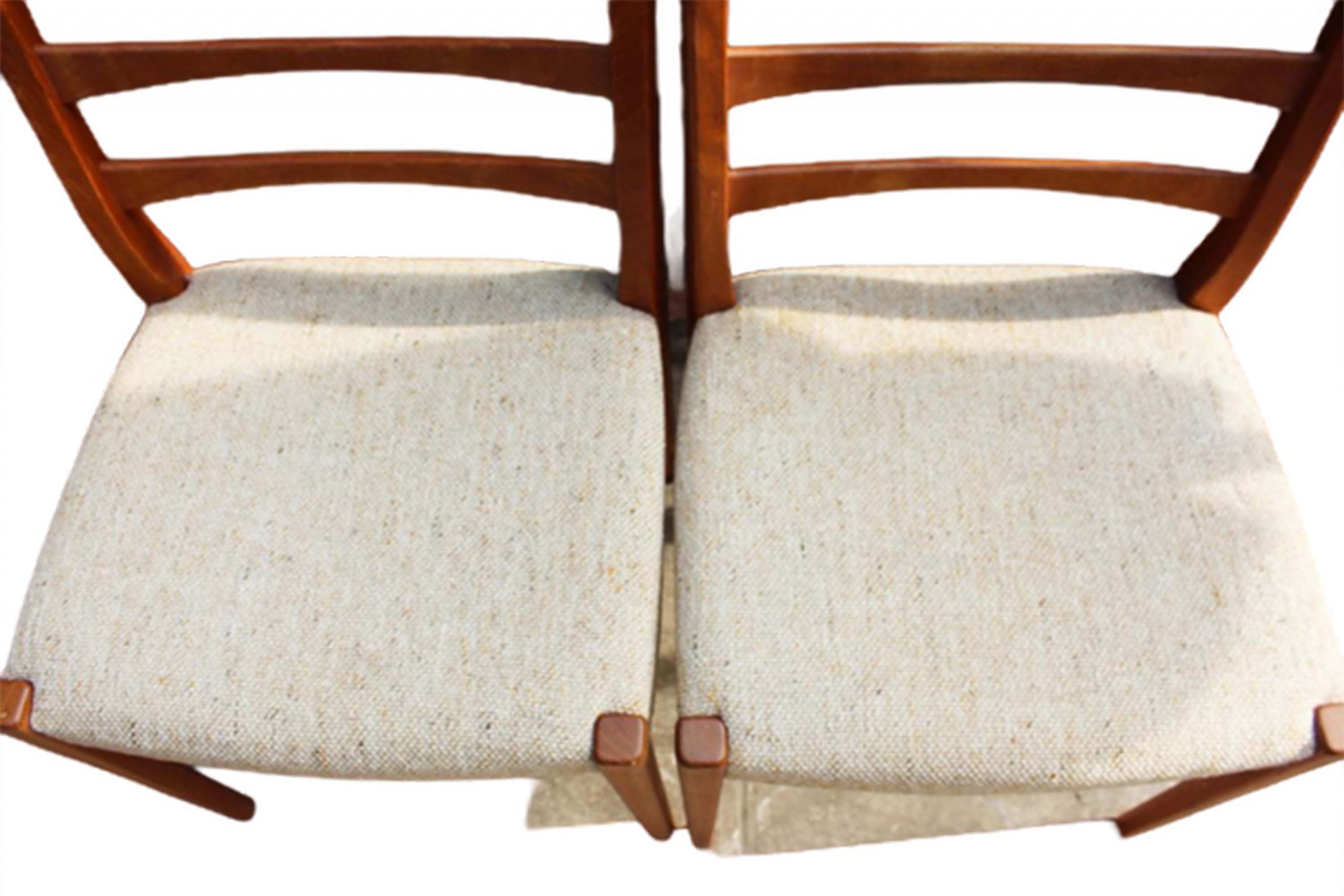Swedish ladder back dining chairs by Svegards Of Markaryd