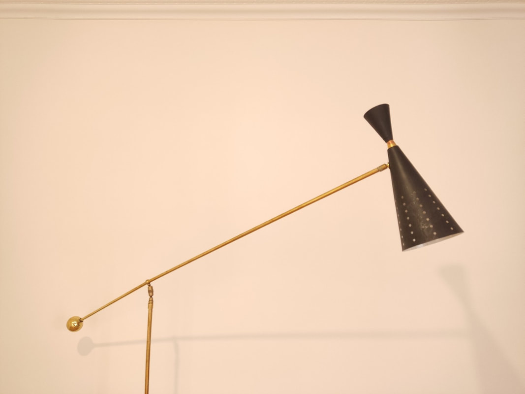 Italian Diabolo Floor Lamp