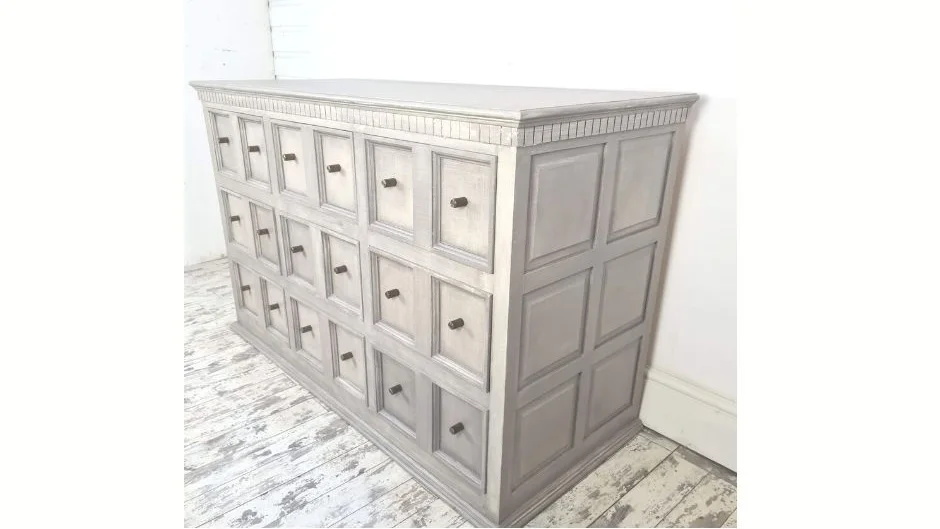 Grey Multi Drawer Unit
