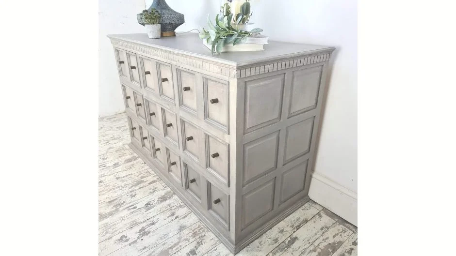 Grey Multi Drawer Unit