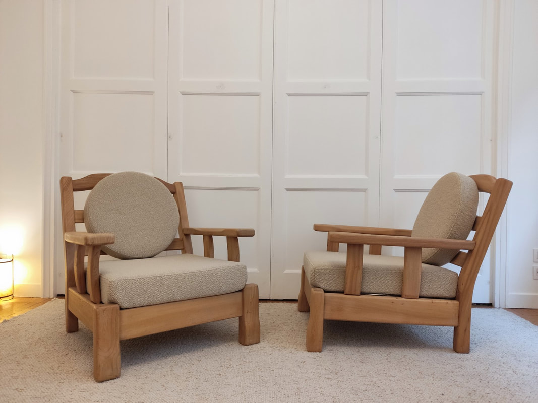 Pair of armchairs - Maison Regain