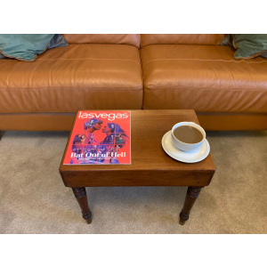 Victorian Satinwood Bidet Coffee Table With Hidden Storage