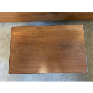 Victorian Satinwood Bidet Coffee Table With Hidden Storage