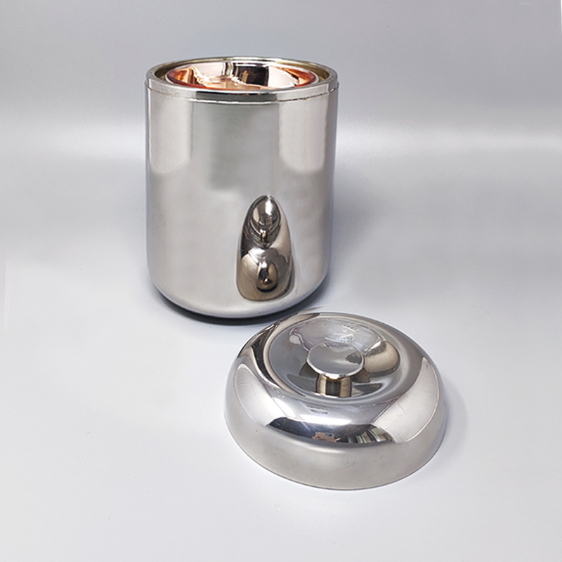 1960s Ice Bucket by Aldo Tura for Macabo. Made in Italy