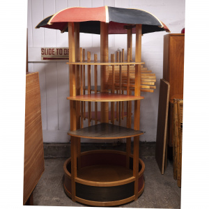 Bespoke Vintage Clothes Storage Unit by Paul Connell, 1980s