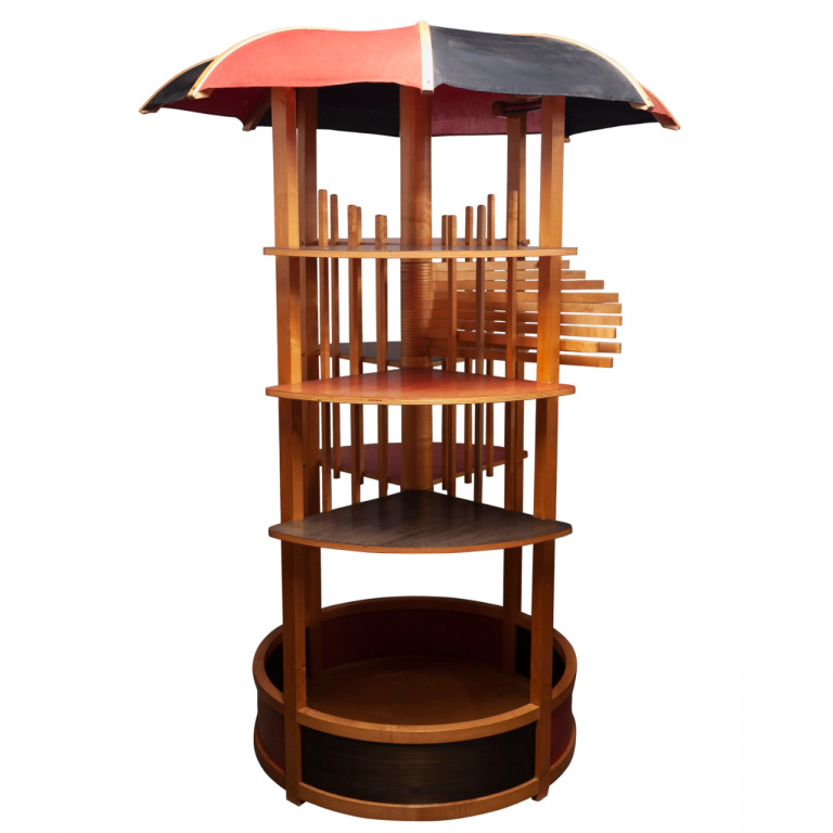 Bespoke Vintage Clothes Storage Unit by Paul Connell, 1980s