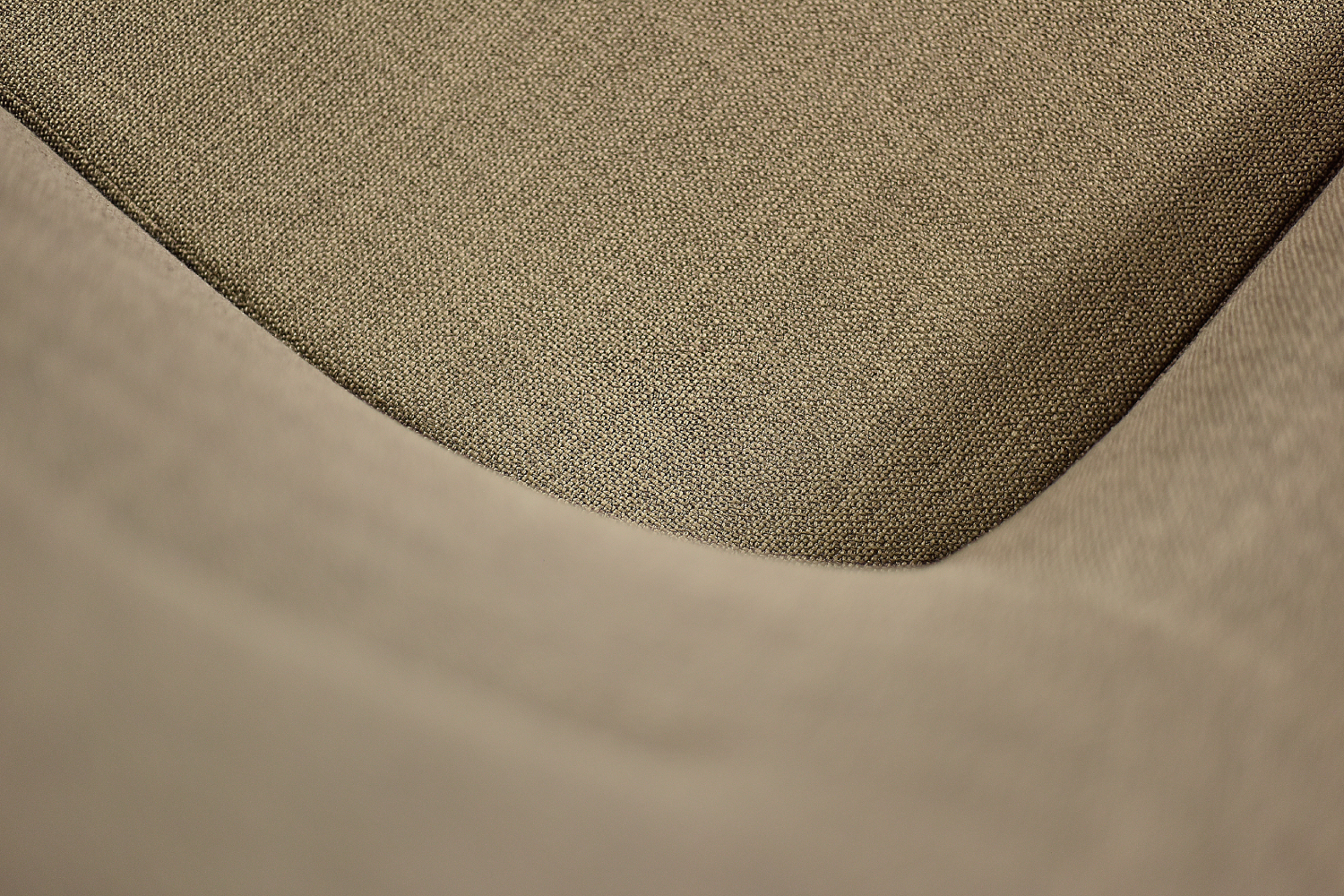 Rare Vintage Mid-Century Scandinavian Modern 2-Seater Brown Fabric Sofa Grace by Ikea, 1961