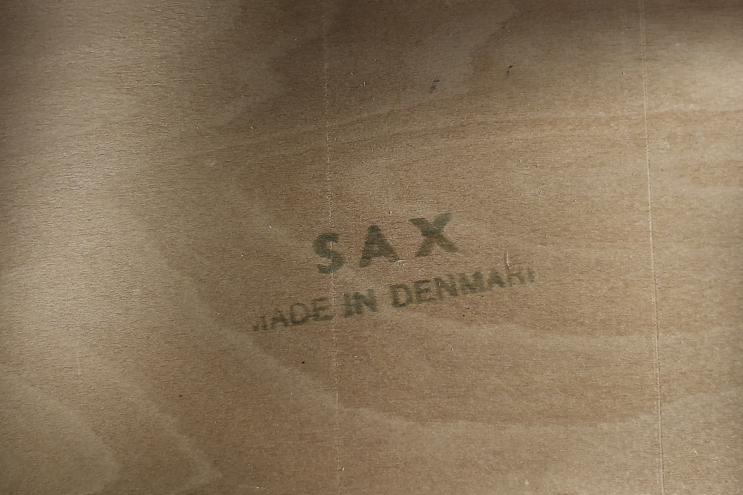 Vintage Mid-Century Scandinavian Modern Oak Dining Chairs from Sax Møbelfabrik, 1960s, Set of 4