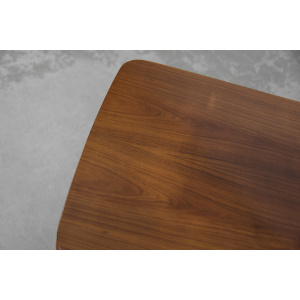 Vintage Mid-Century Scandinavian Modern Cherry Wood Low Coffee Table, 1950s