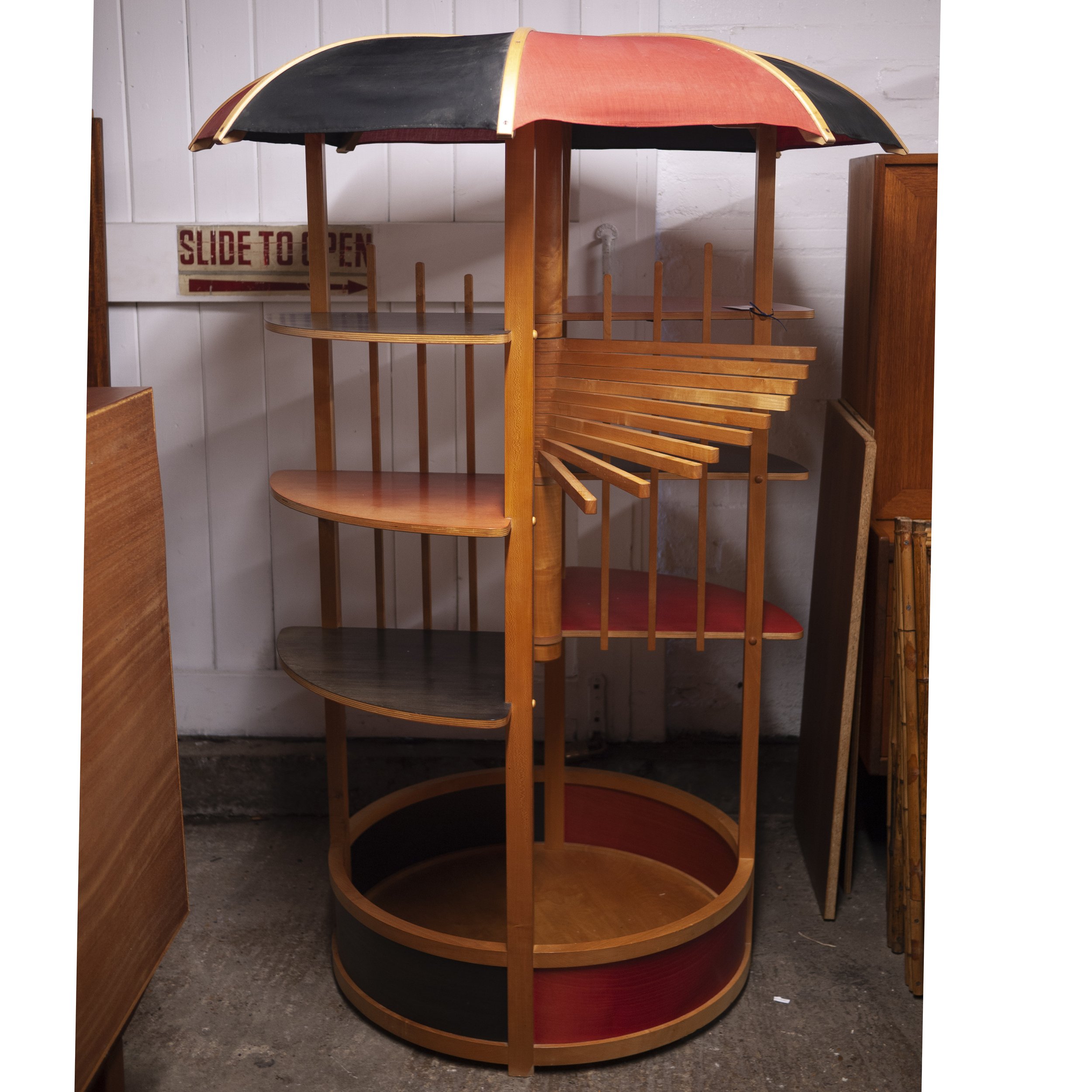 Bespoke Vintage Clothes Storage Unit by Paul Connell, 1980s