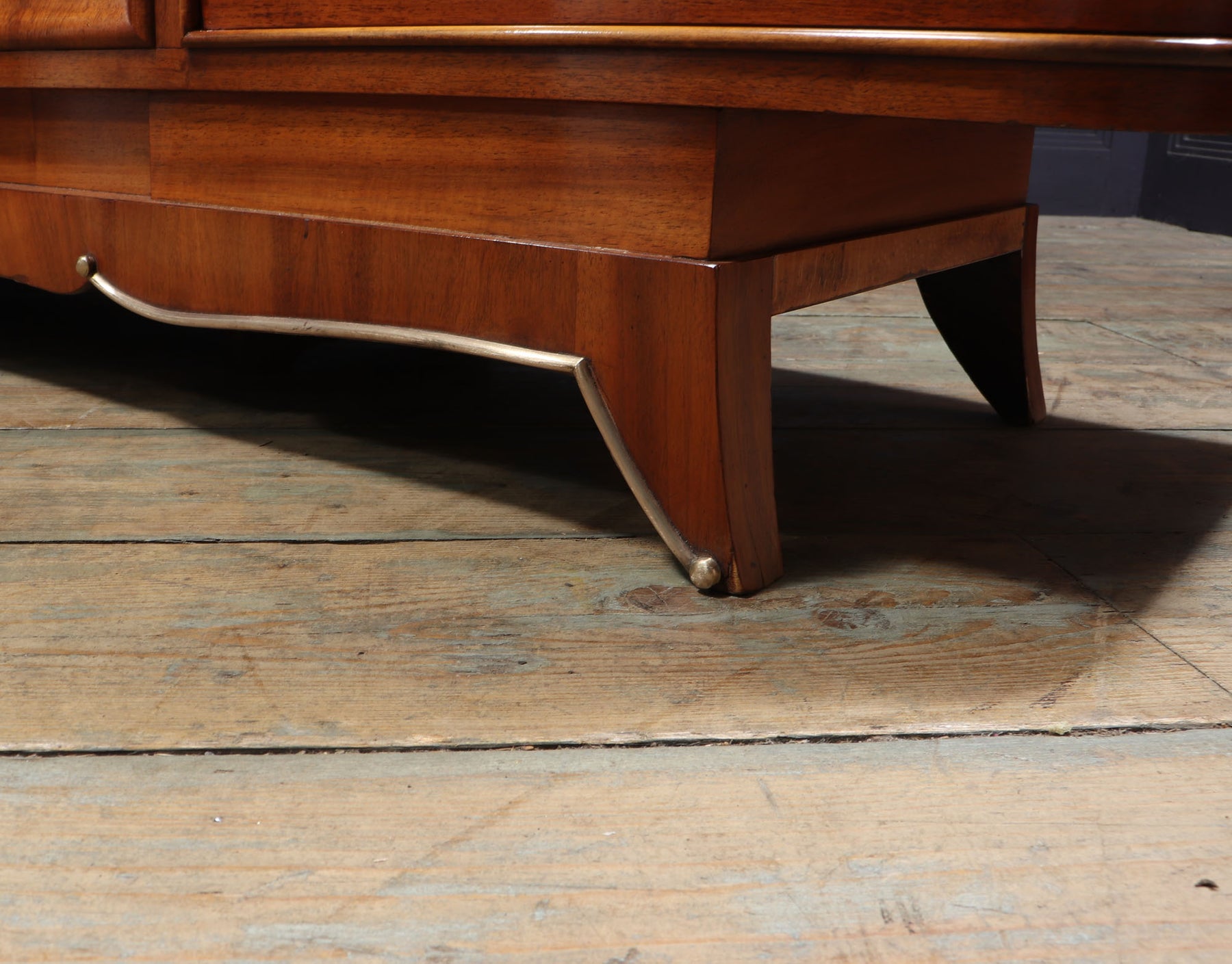 Large Walnut Art Deco Sideboard