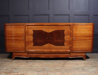 Large Walnut Art Deco Sideboard - Image 5