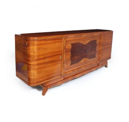 Large Walnut Art Deco Sideboard - Image 3