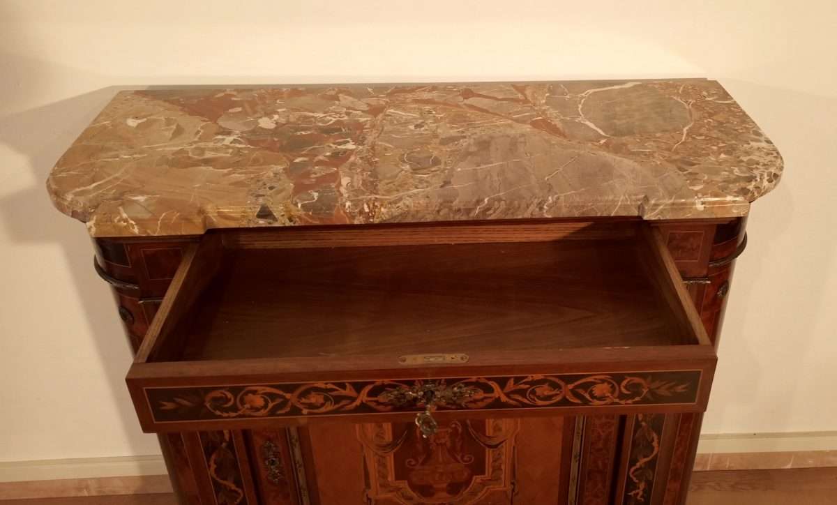 Inlaid sideboard Italy 20th century