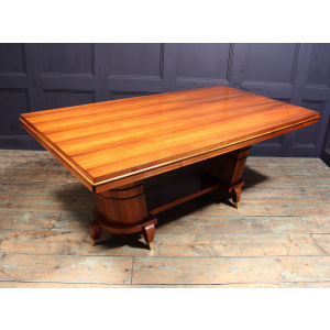 Art Deco Walnut Dining Table