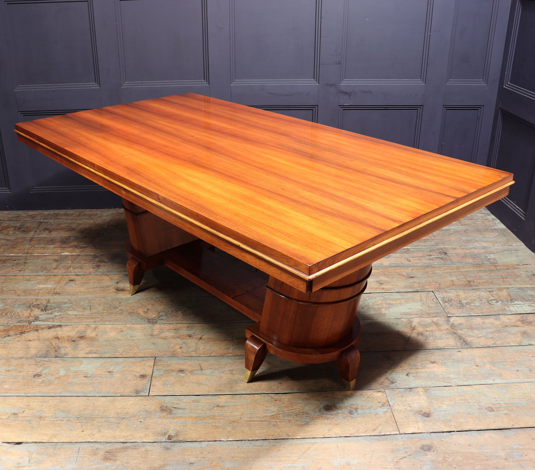 Art Deco Walnut Dining Table