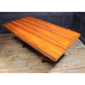 Art Deco Walnut Dining Table