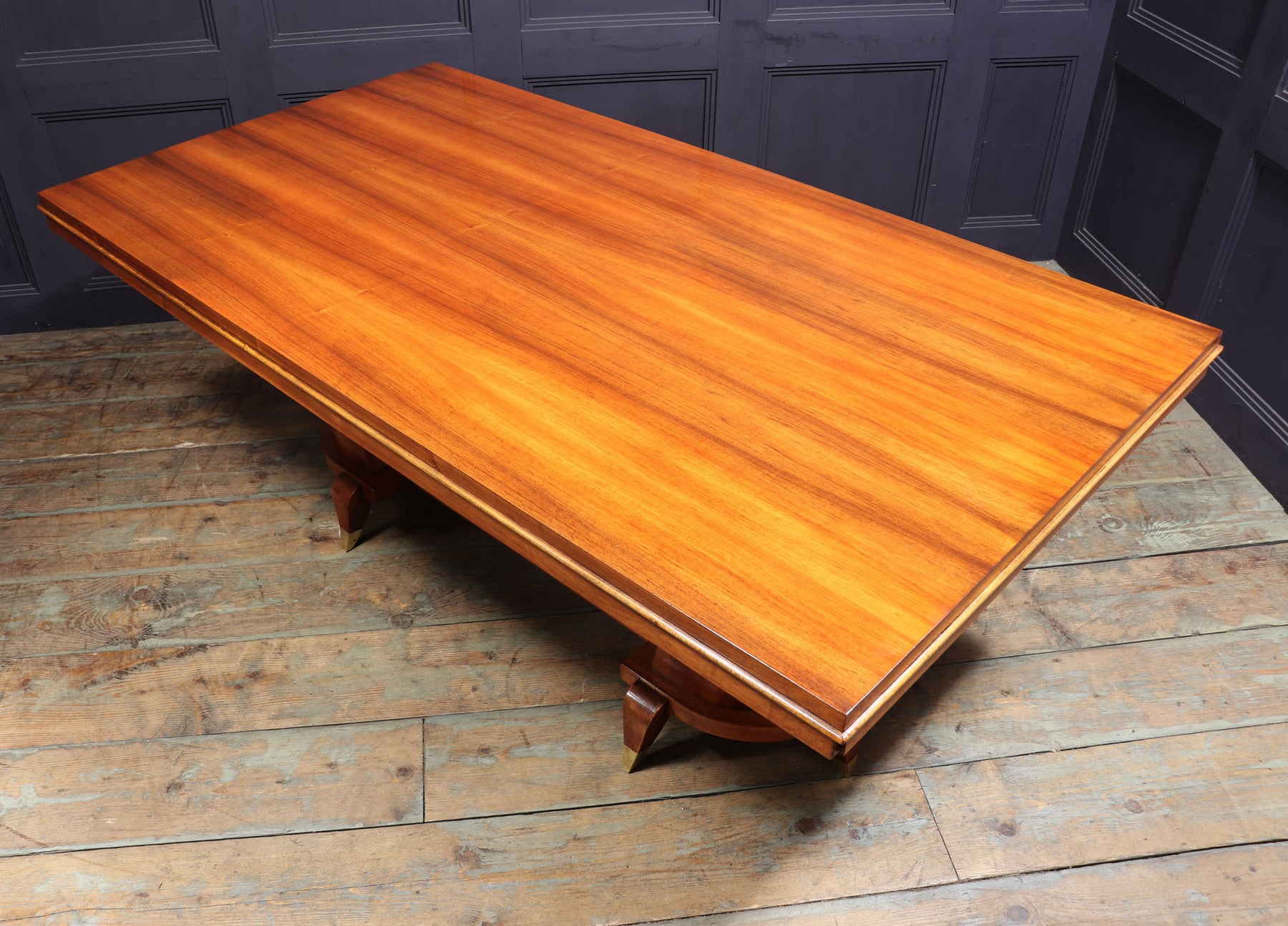 Art Deco Walnut Dining Table