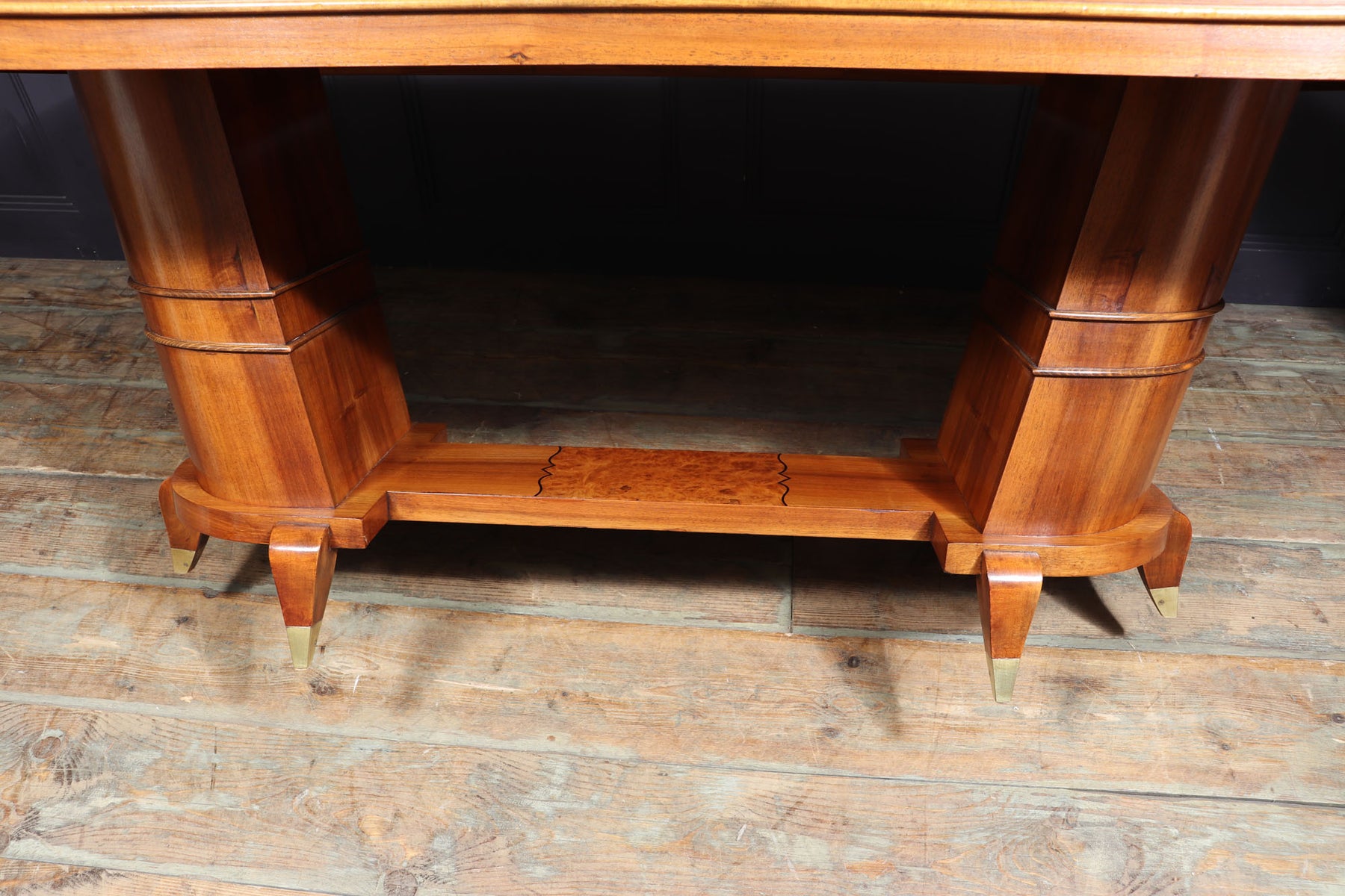 Art Deco Walnut Dining Table