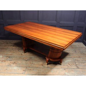 Art Deco Walnut Dining Table