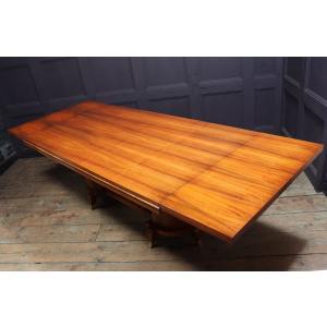 Art Deco Walnut Dining Table