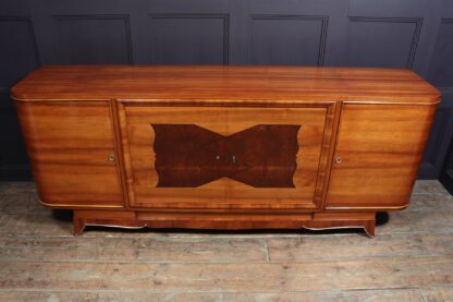 Large Walnut Art Deco Sideboard - Image 7