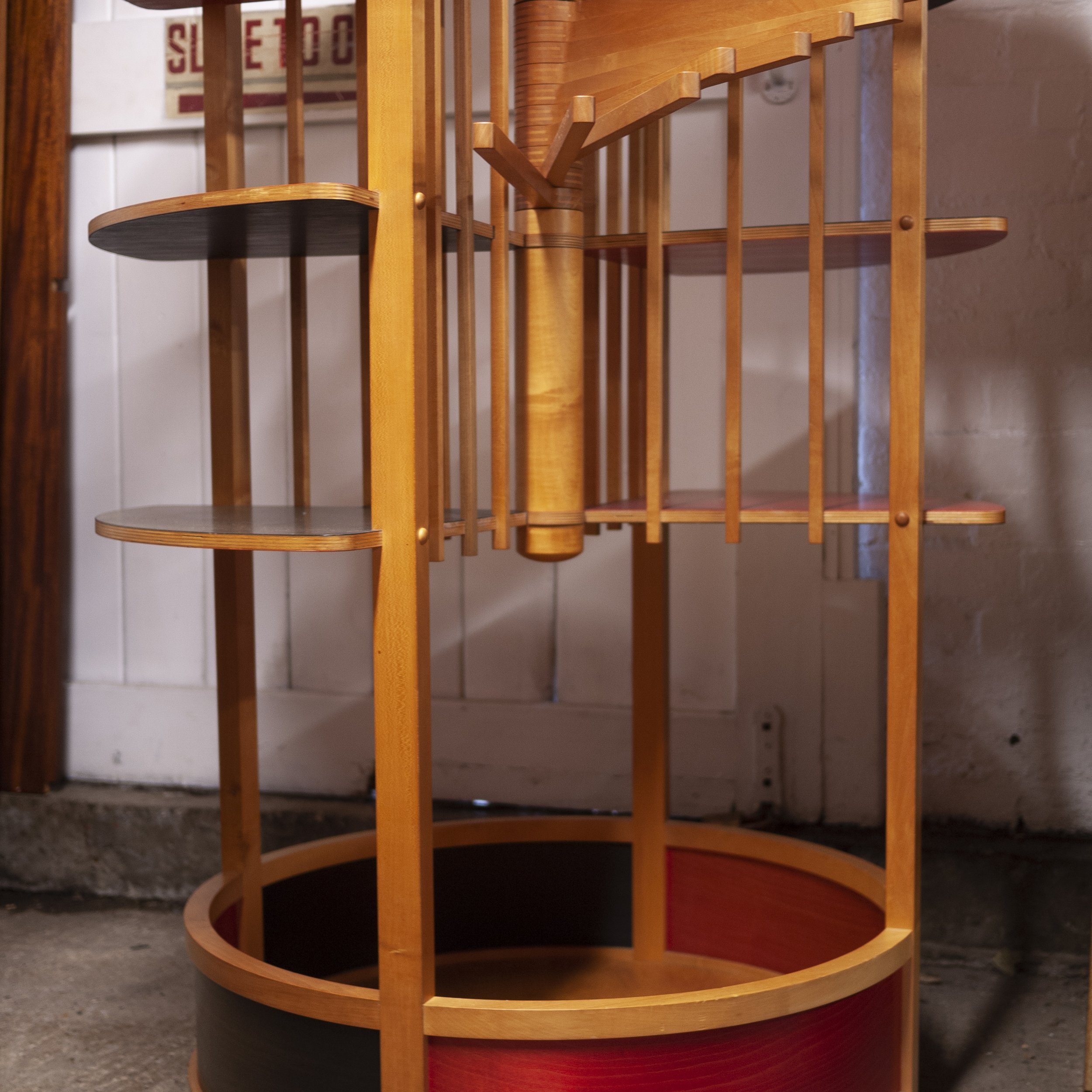 Bespoke Vintage Clothes Storage Unit by Paul Connell, 1980s