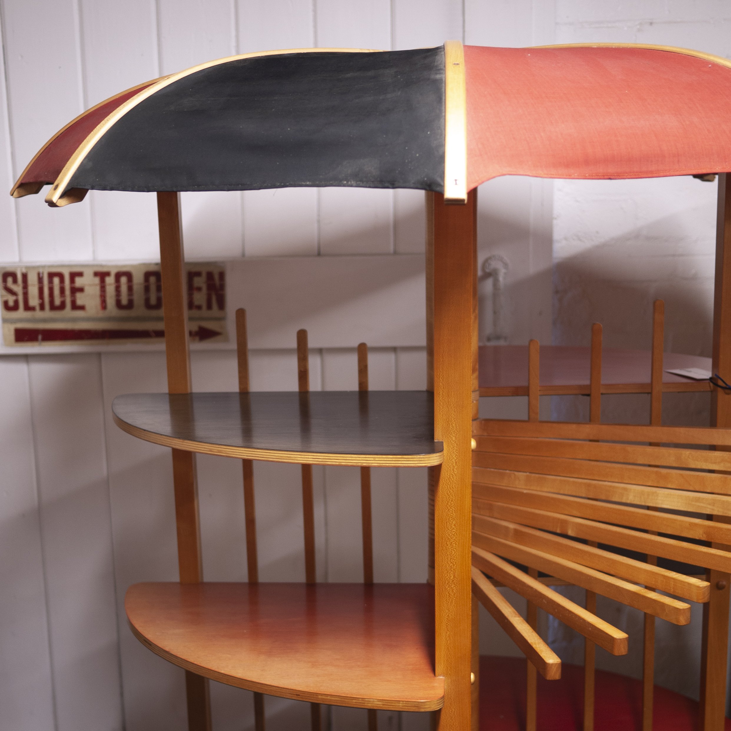 Bespoke Vintage Clothes Storage Unit by Paul Connell, 1980s