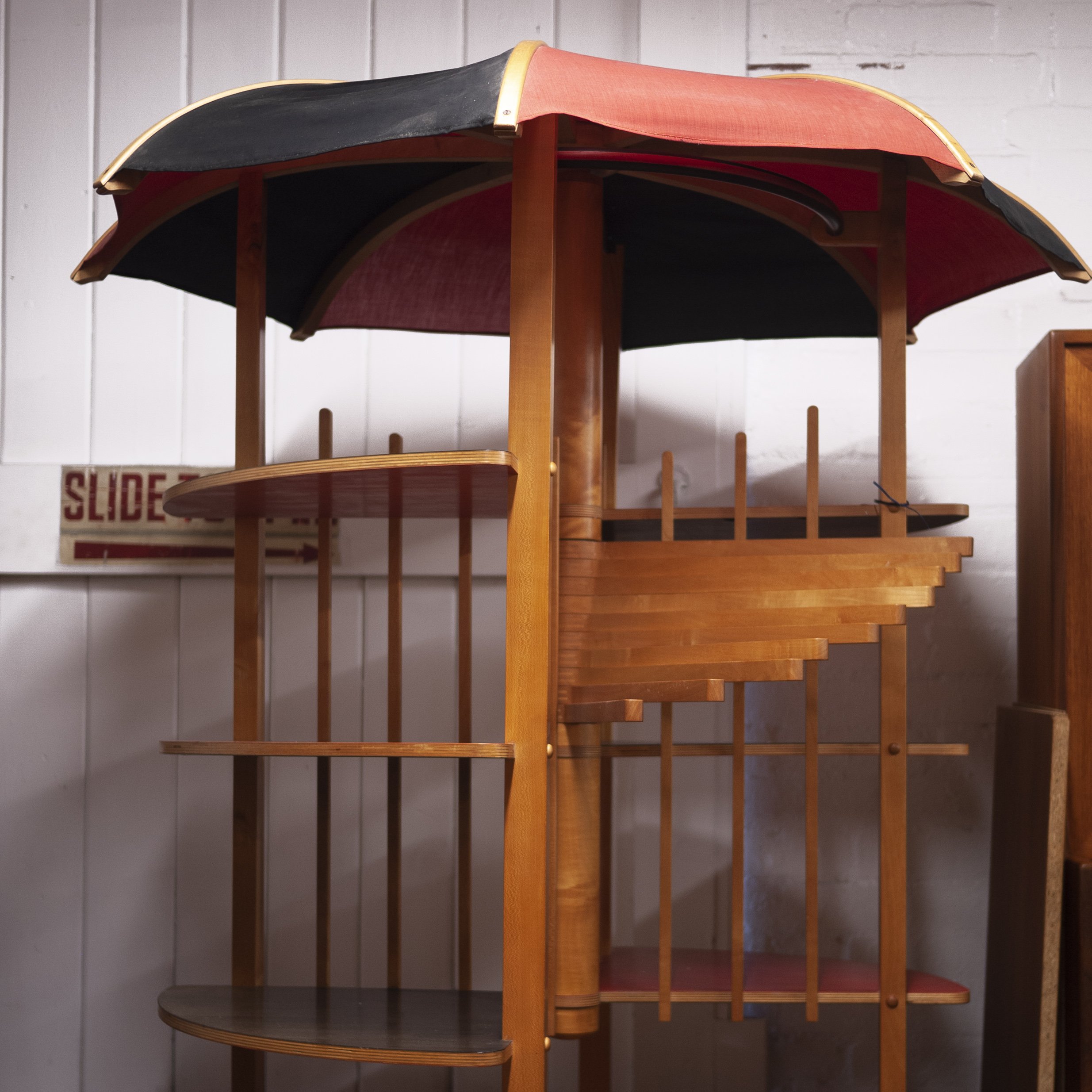 Bespoke Vintage Clothes Storage Unit by Paul Connell, 1980s