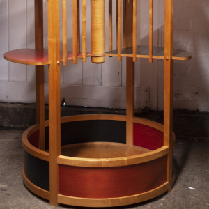 Bespoke Vintage Clothes Storage Unit by Paul Connell, 1980s