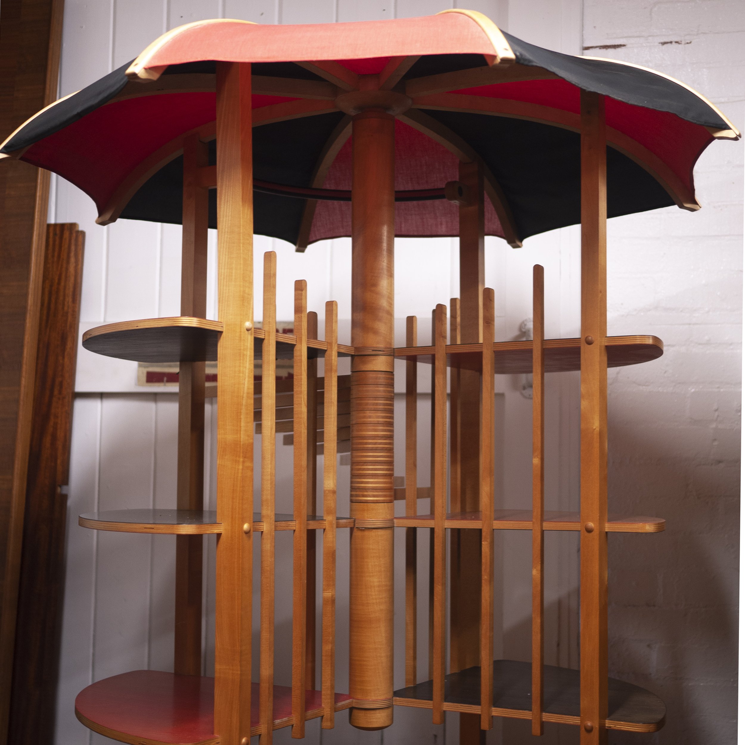 Bespoke Vintage Clothes Storage Unit by Paul Connell, 1980s
