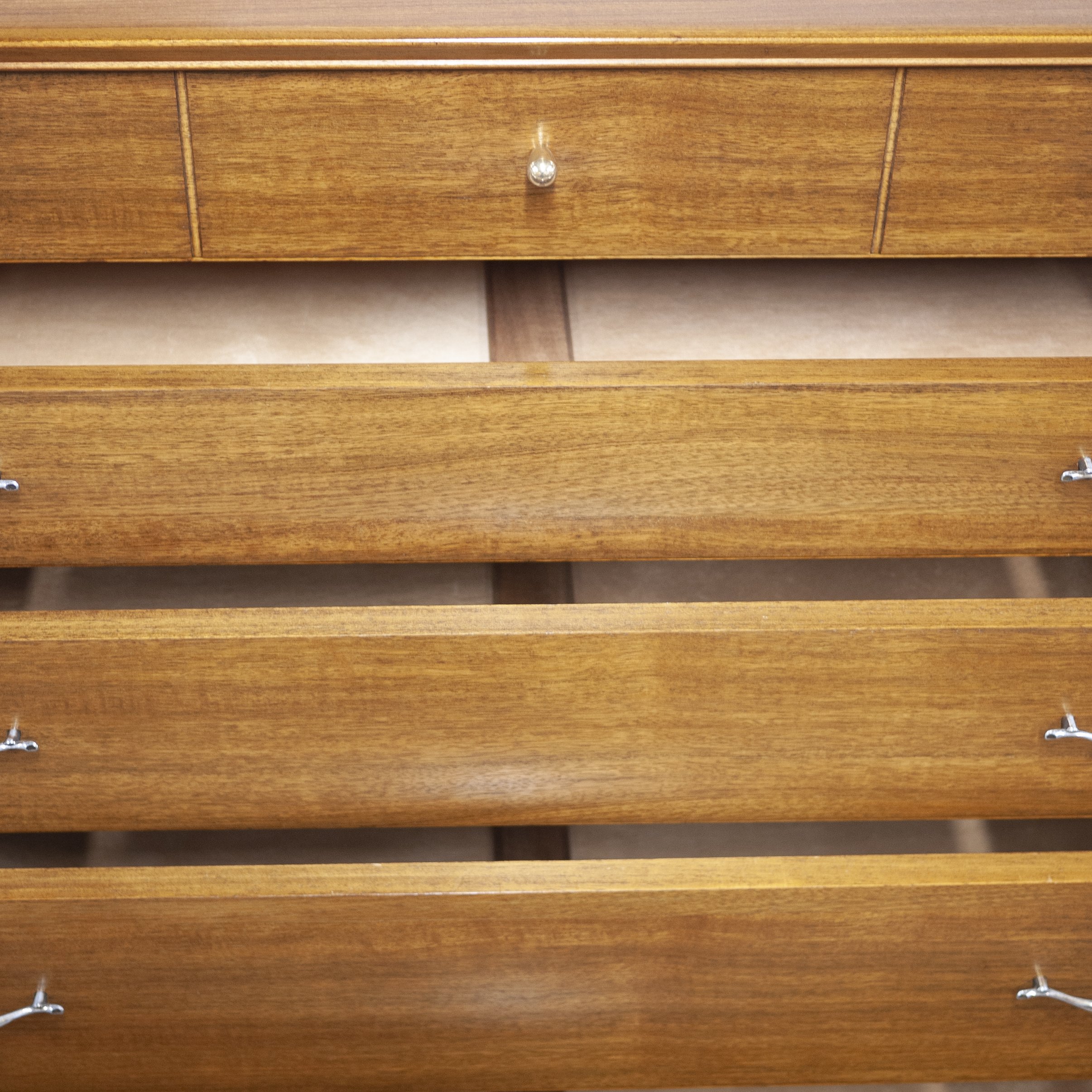 Mid-Century Walnut Chest of Drawers by Alfred Cox, 1960s
