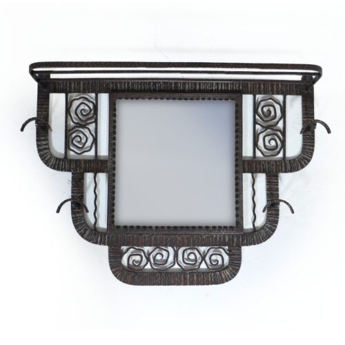 Stylish Coat Rack Mirror By Paul Kiss