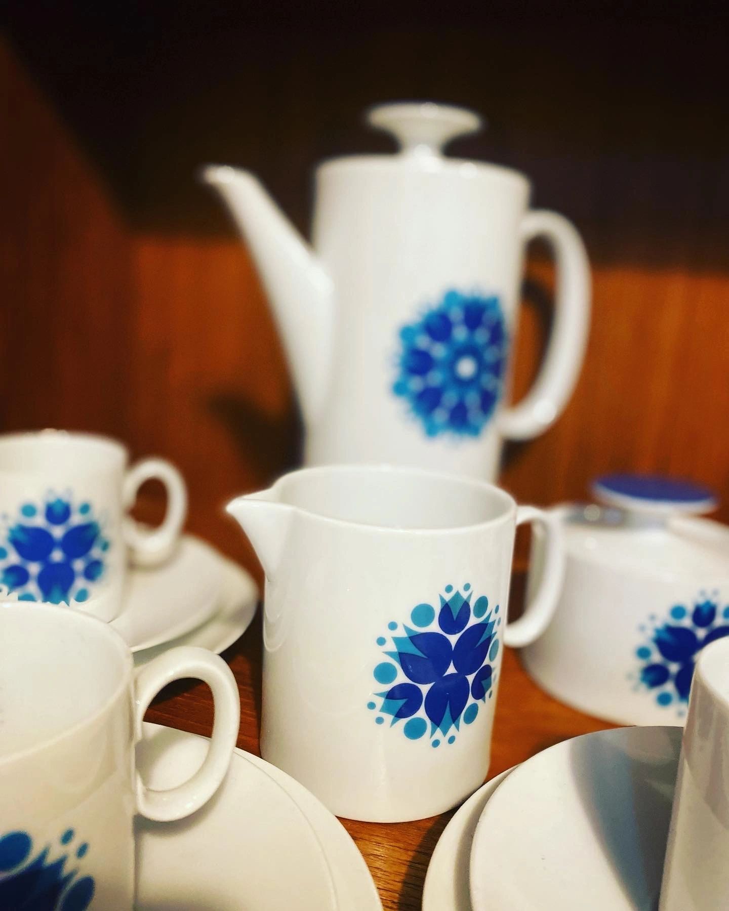 Thomas Rosenthal pinwheel coffee set (6)