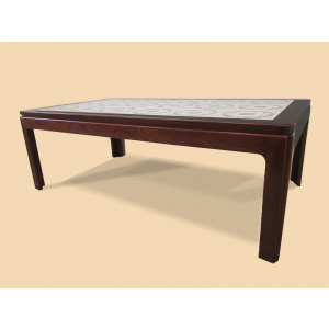 Coffee table G Plan ceramic tile top 70's mid century