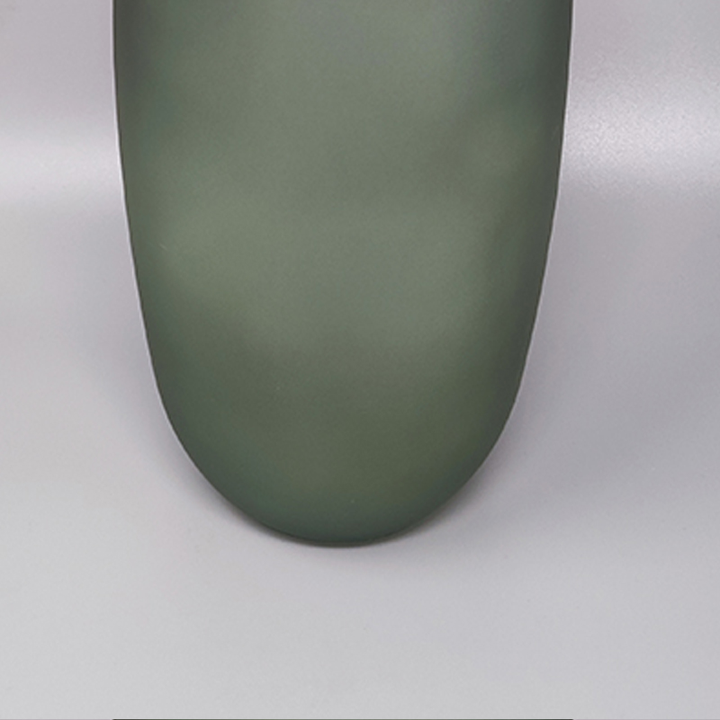 1970s Pair of Vases in Murano Glass by Dogi. Made in Italy
