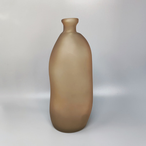 1970s Pair of Vases in Murano Glass by Dogi. Made in Italy