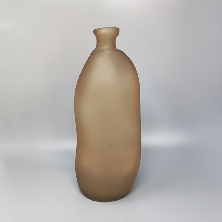 1970s Pair of Vases in Murano Glass by Dogi. Made in Italy - Image 4