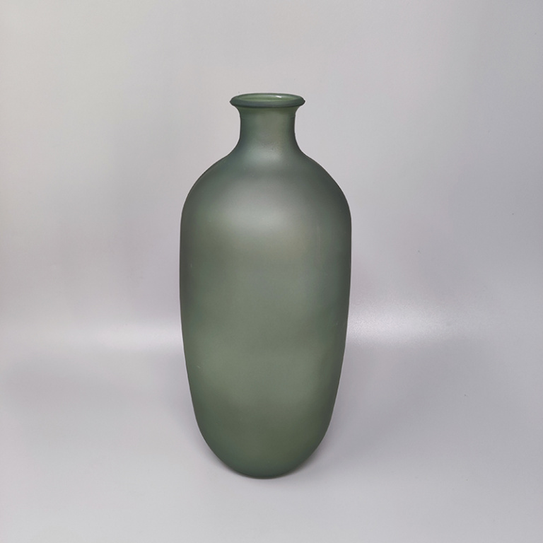 1970s Pair of Vases in Murano Glass by Dogi. Made in Italy - Image 8