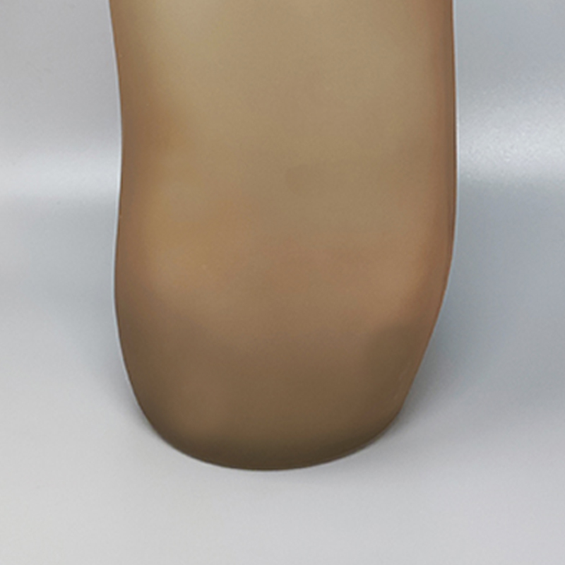 1970s Pair of Vases in Murano Glass by Dogi. Made in Italy