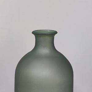 1970s Pair of Vases in Murano Glass by Dogi. Made in Italy