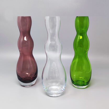 1970s Set of 3 Vases in Murano Glass by Nason. Made in Italy - Image 3