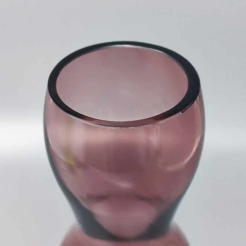 1970s Set of 3 Vases in Murano Glass by Nason. Made in Italy