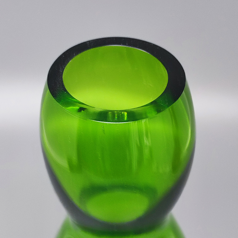 1970s Set of 3 Vases in Murano Glass by Nason. Made in Italy