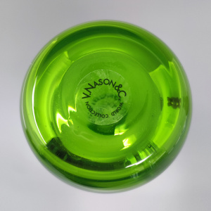 1970s Set of 3 Vases in Murano Glass by Nason. Made in Italy