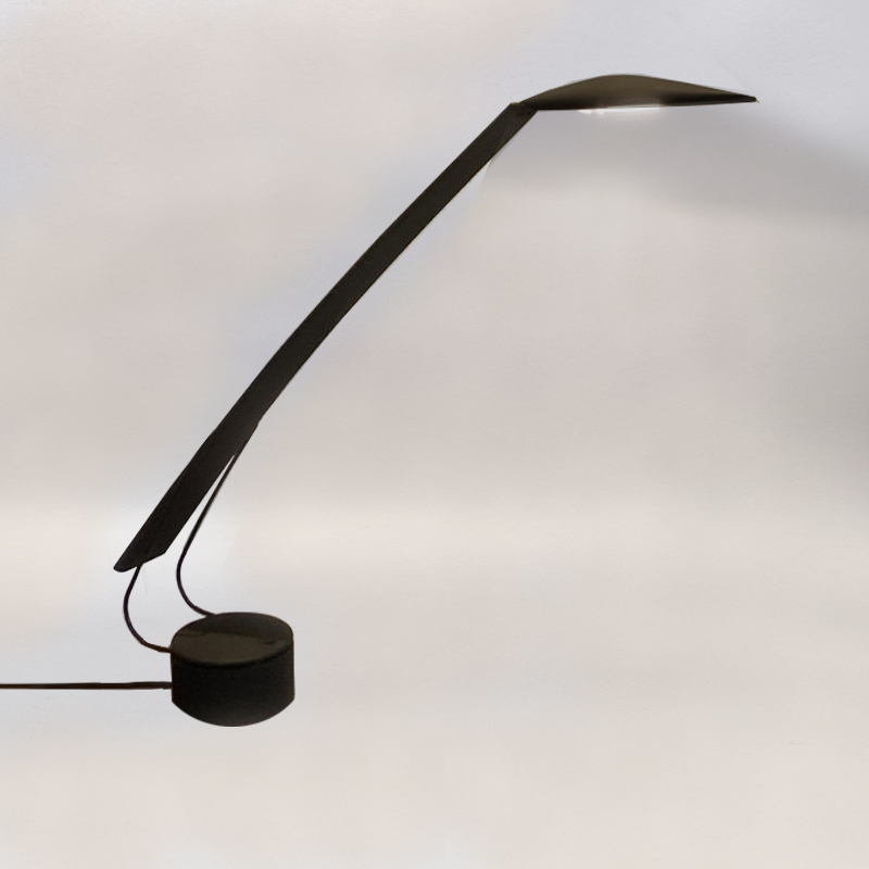 1980s Table Lamp "Dove" by Barbaglia & Colombo for PAF Studio. Made in Italy