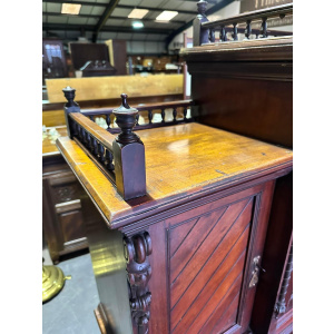 Edwardian mahogany clerks desk