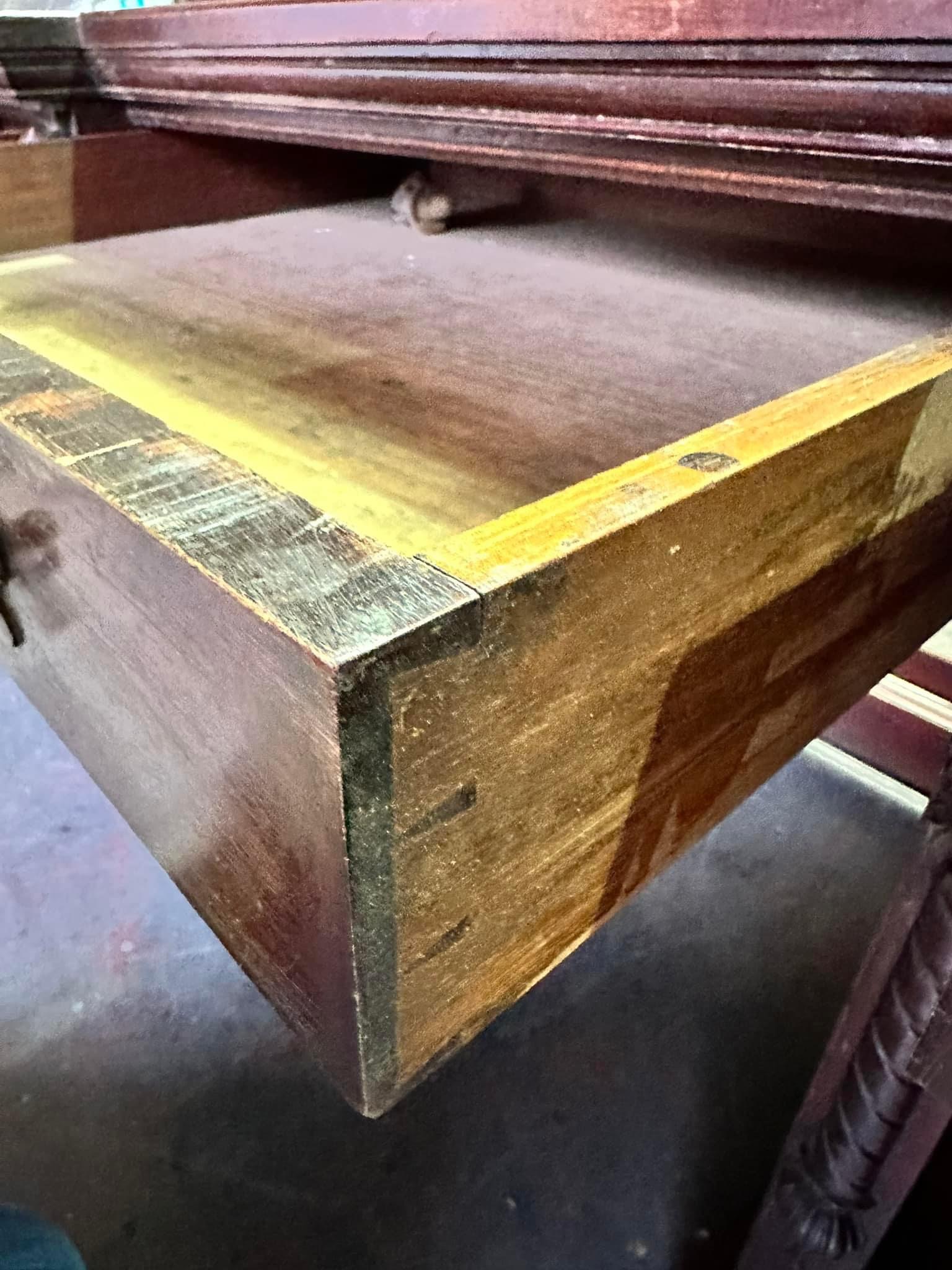Edwardian mahogany clerks desk